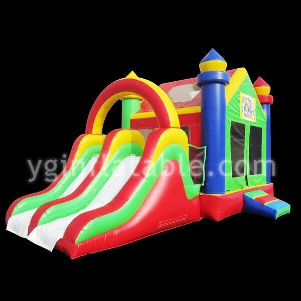 castle bounce with double water slideYGIP-17