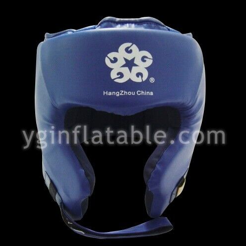 Blue PU leather head protectionYGIP-17
