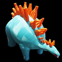 Giant~l;Inflatable~l;Stegosaurus~l;Cartoon