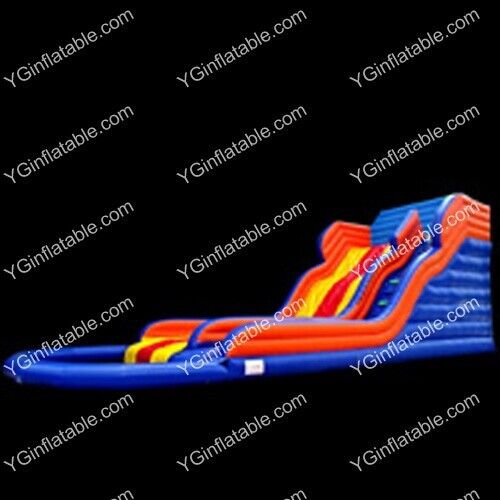 Iarge inflatable pool slideYGIP-17