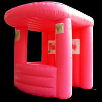 pink 4 man inflatable tent