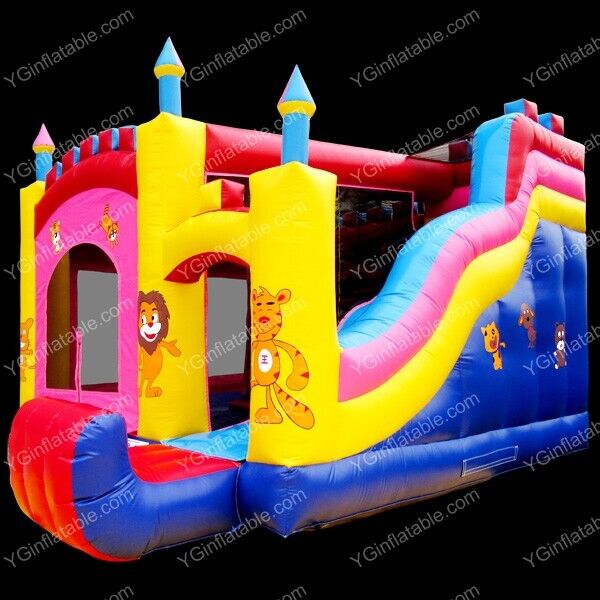 princess bouncy castle with slideYGIP-17