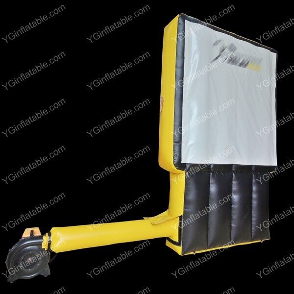 Yellow and black inflatable  billboardYGIP-17
