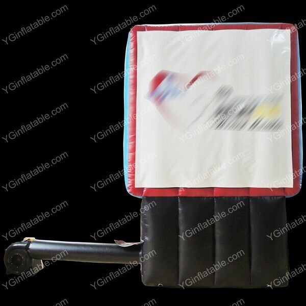 Red and blue inflatable billboardYGIP-17