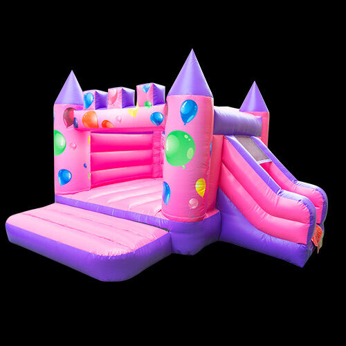 Romantic balloon Bounce House With SlideYGIP-17