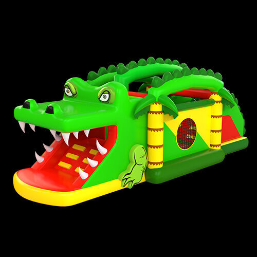 Crocodile Bouncy Castle With SlideYGIP-17
