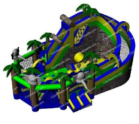 Dinosaur Inflatable SlideYGIP-17