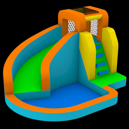 YGIP-17Water-Slide-With-Pool Water-Slide-With-PoolYGIP-17