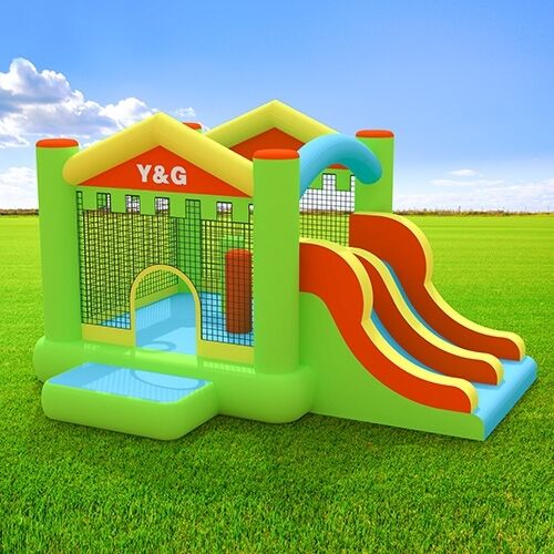 Small bouncy castle with double slideYGIP-17