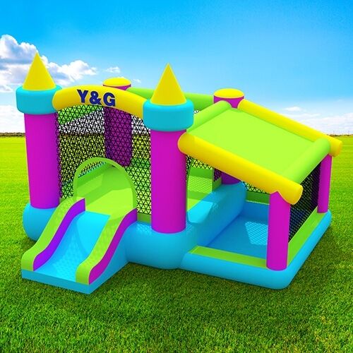 Colourful Bouncer castle with ball pitYGIP-17