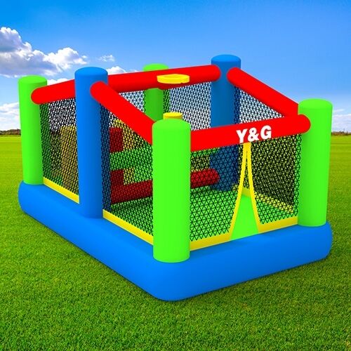 Jumping house with obstacles and hoopYGIP-17