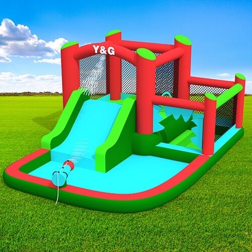 Bouncy house combo slide and poolYGIP-17