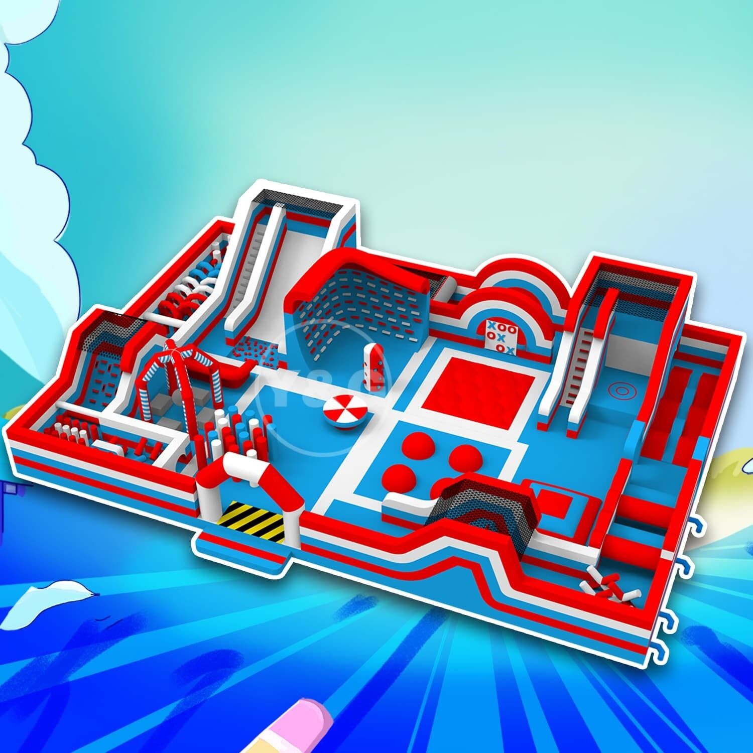 Magic World Jump Inflatable ParkYGIP-17