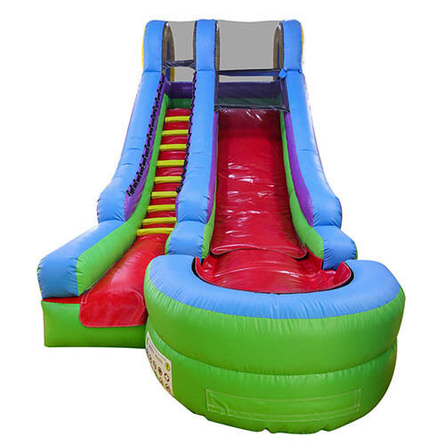 Outdoor inflatable large water slide
