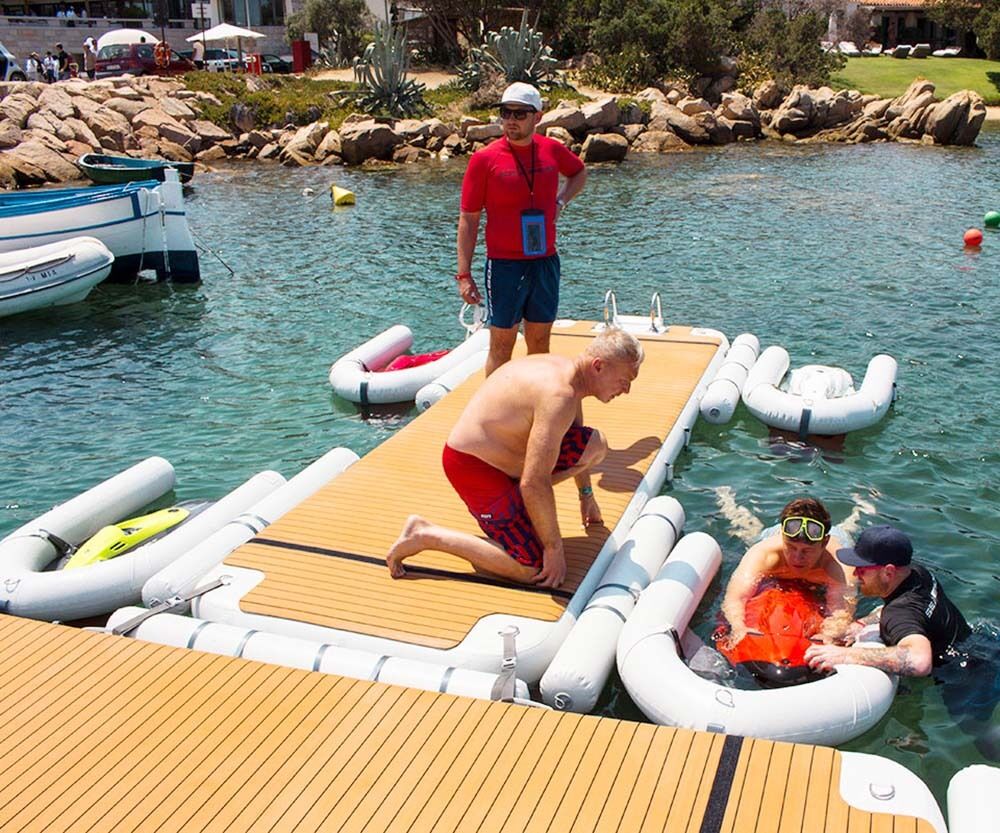 Factory Price Inflatable Floating Dock Boat DockYGIP-17