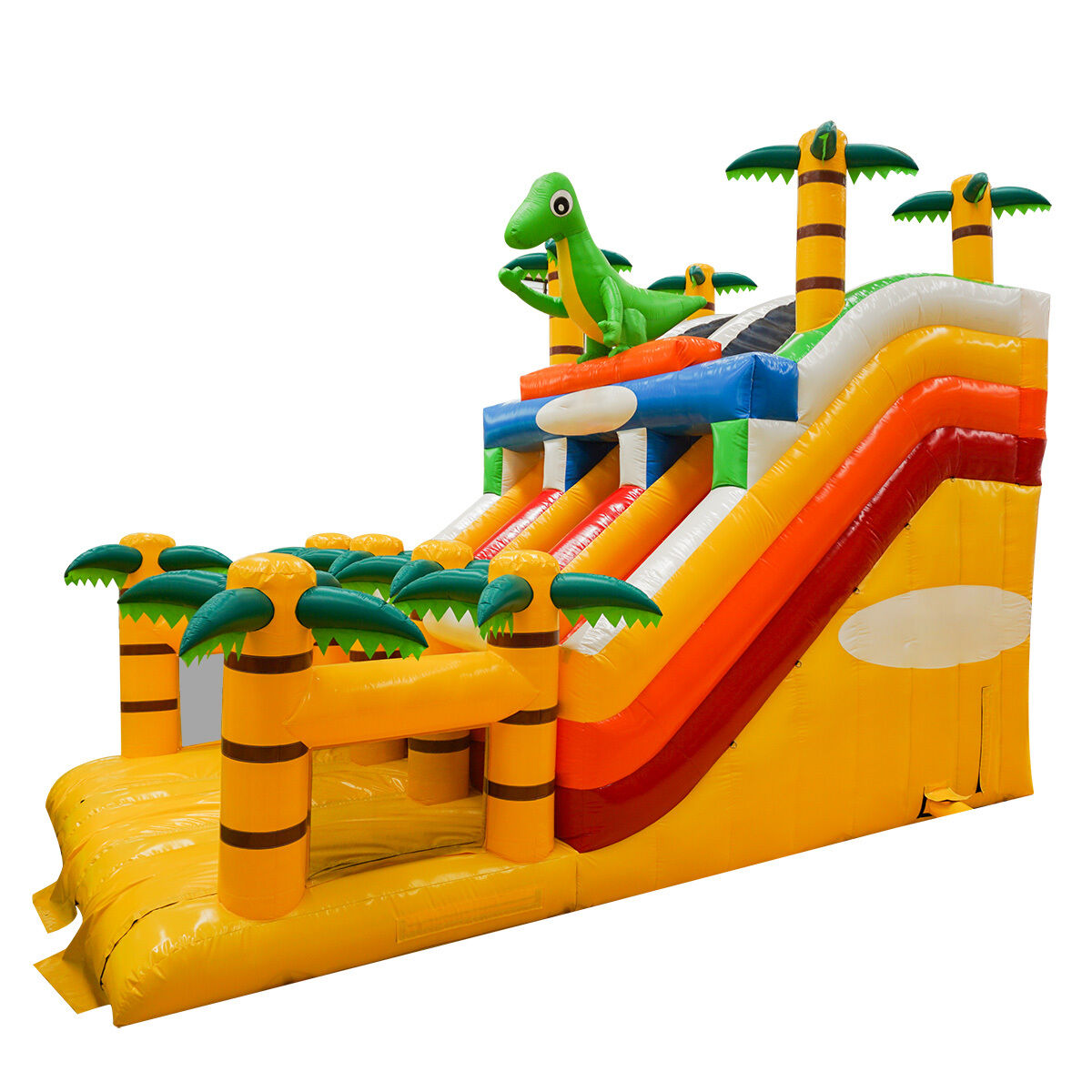 Inflatable dinosaur theme slideYGIP-17