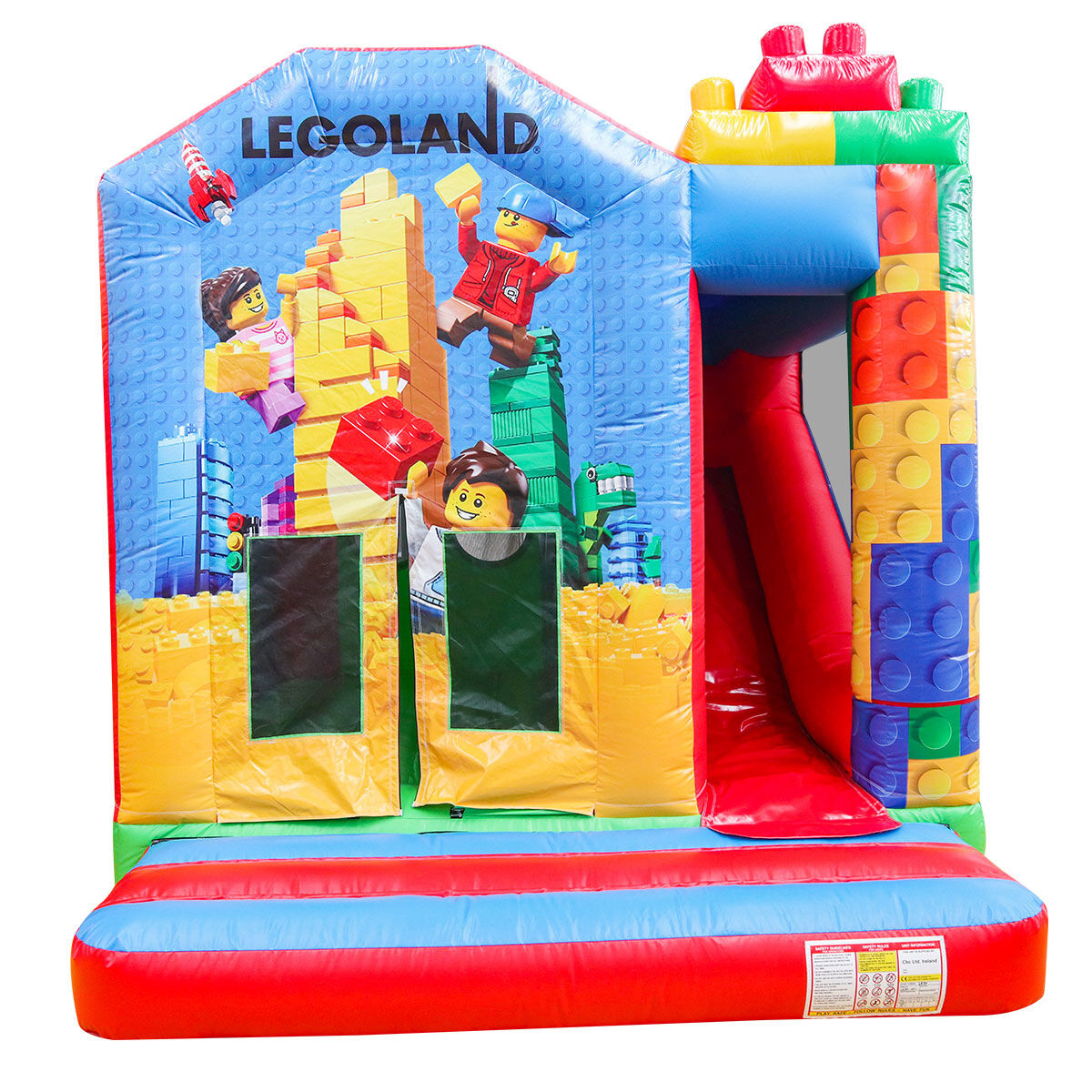 Inflatable Lego Bounce House with SlidesYGIP-17