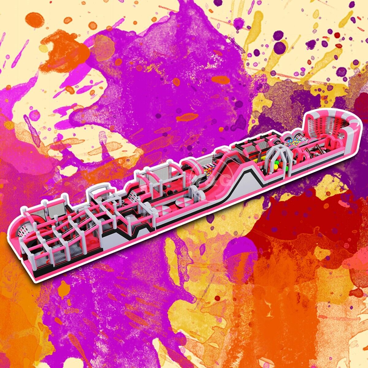 Large Inflatable Assault CourseYGIP-17