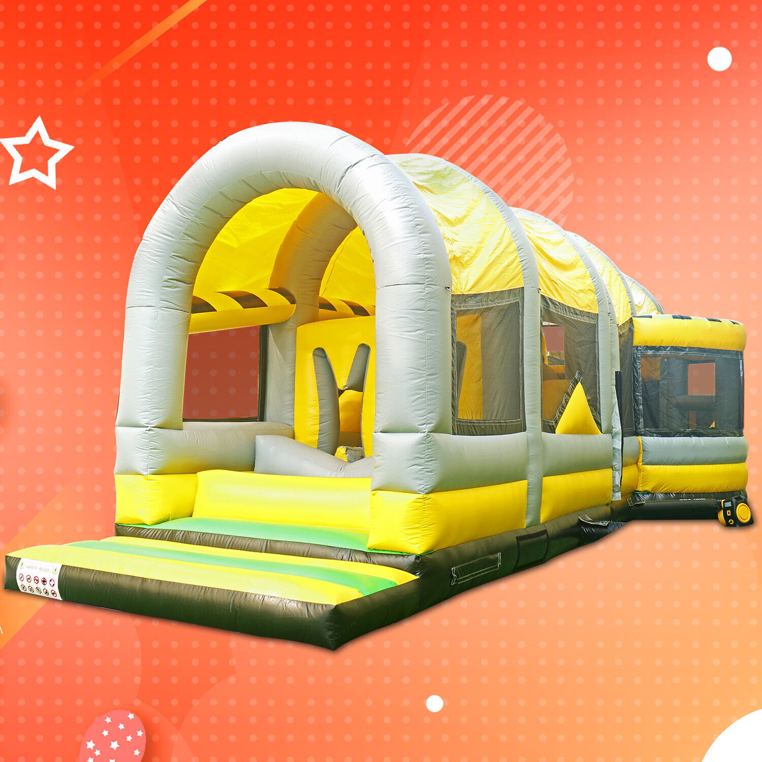 Kids Crazy 5k Inflatable Obstacle CourseYGIP-17