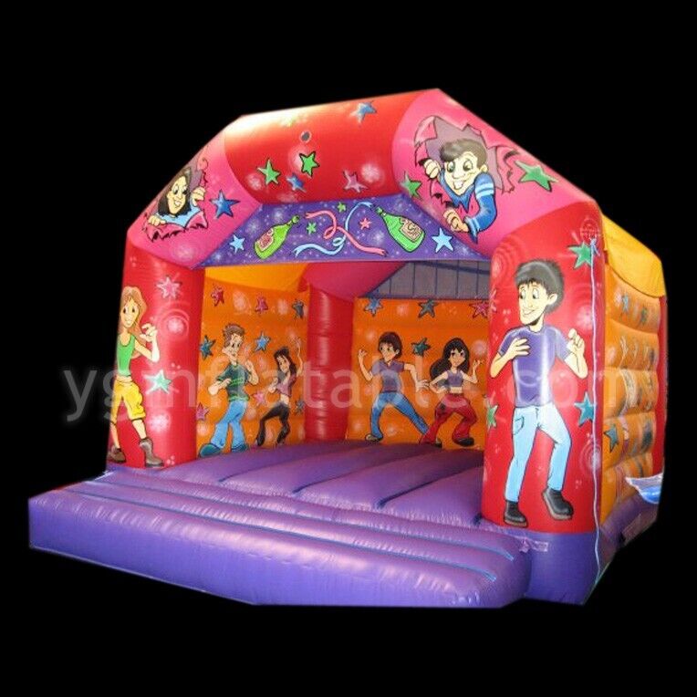 colorful bounce houseYGIP-17
