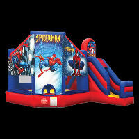 spiderman~l;Water~l;Slide~l;Bounce~l;House