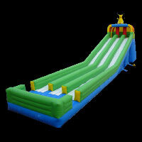 Outdoor inflatable water slide