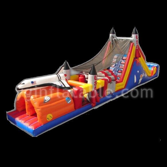 two tunnels inflatable courseYGIP-17