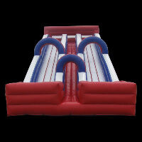 Inflatable water slide big w