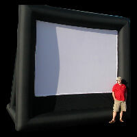 Outdoors~l;inflatable~l;screen